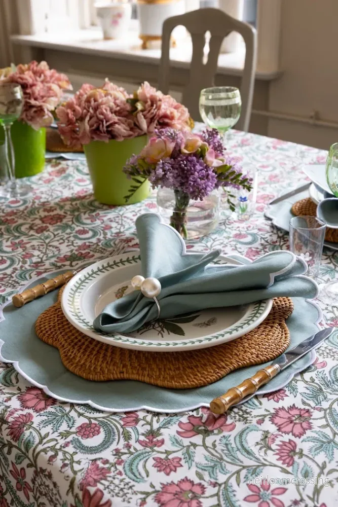 Double Pearl Napkin Ring - Bild 2