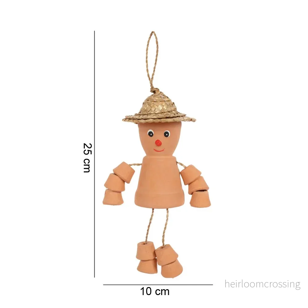 Krukman i terrakotta – liten 25 cm - Bild 2