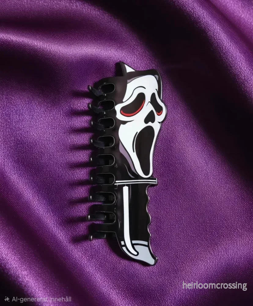 Hair Clip, Ghostface Design - Bild 2