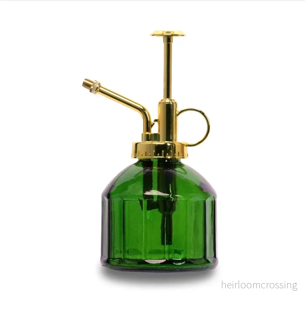 Blomspruta (grönt glas) - Bild 2