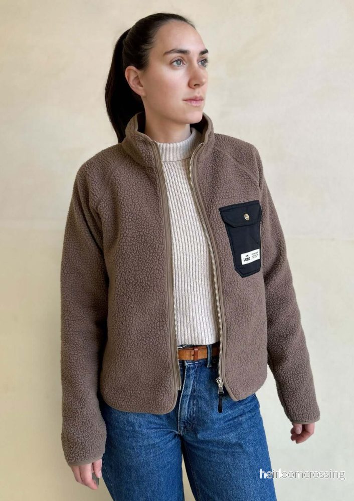 STABLE FLEECE KHAKI + GOLD - Bild 3
