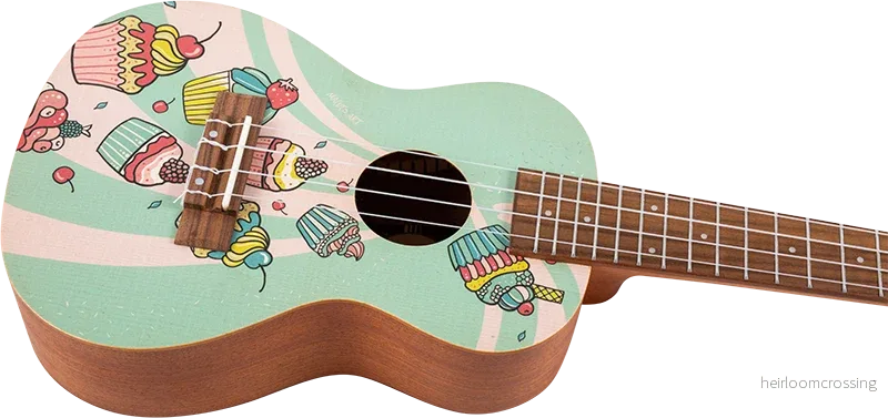 Cupcake - Konsertukulele - Bild 3