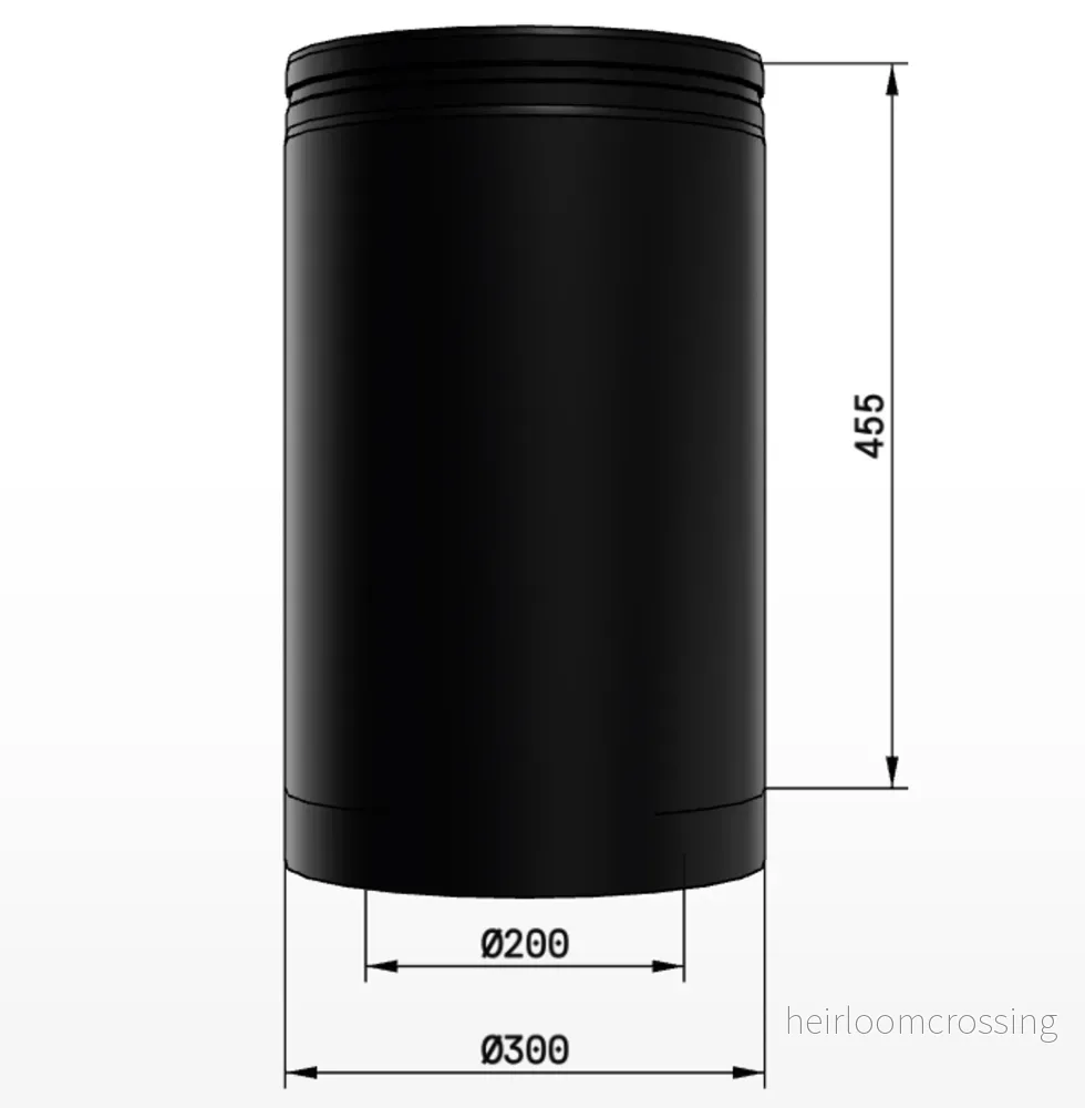 Skorsten Schiedel Raklängd PMS50/200