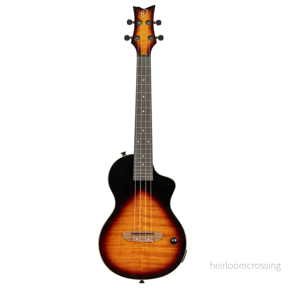 Tenorukulele – Solid body – Tobacco Sunburst