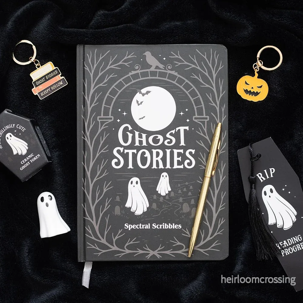 The Haunted Library Ghost Stories A5 Notebook