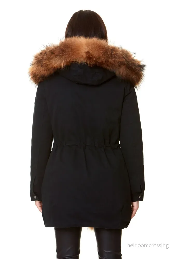 HOLLIES Milano Parkas Black/Nat - Bild 2