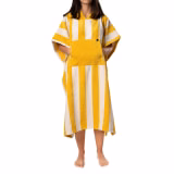 Badponcho Terry Gul-vitrandig - Bild 2