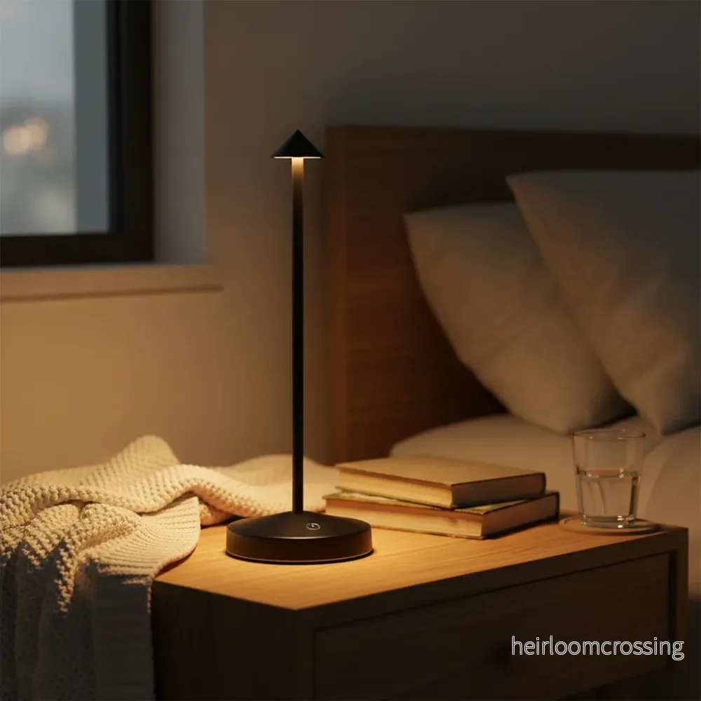 Bärbar LED-bordslampa – GlowArrow