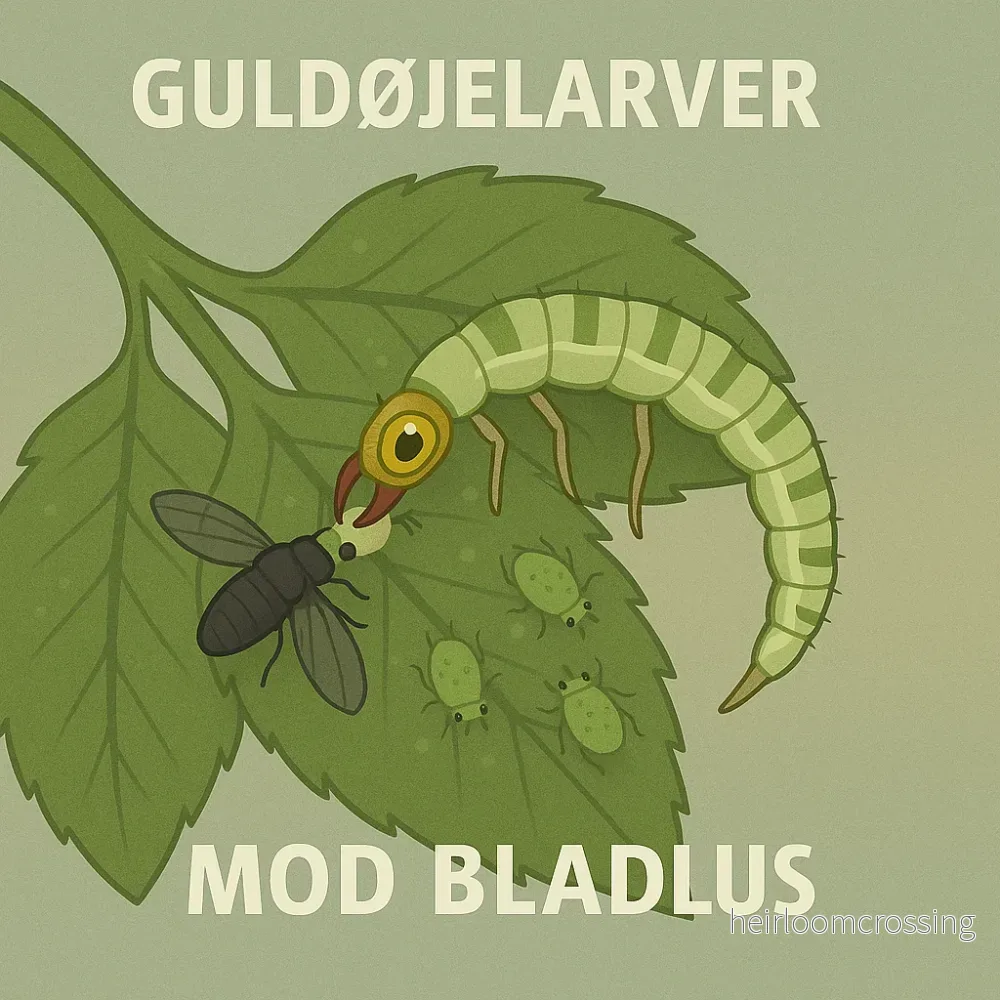 Goldeye-larver (500 st.) | mot bladlöss etc. Goldeye-larver (500 st.) | mot bladlöss etc.