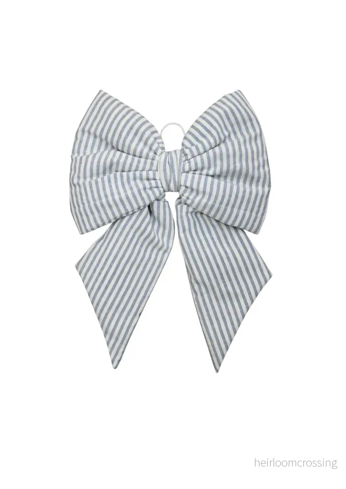 Oversize Bow Stripe Blue (35x50cm) Oversize Bow Stripe Blue (35x50cm)