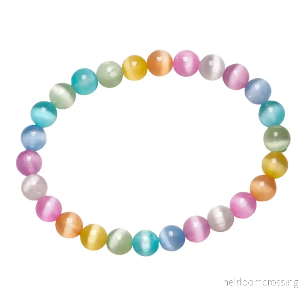 Regnbågsfärgat Selenit Armband BARNSTRL Regnbågsfärgat Selenit Armband BARNSTRL
