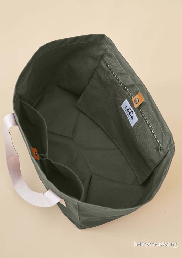 Lope Tote Bag Gröngrå stallväska - Bild 2