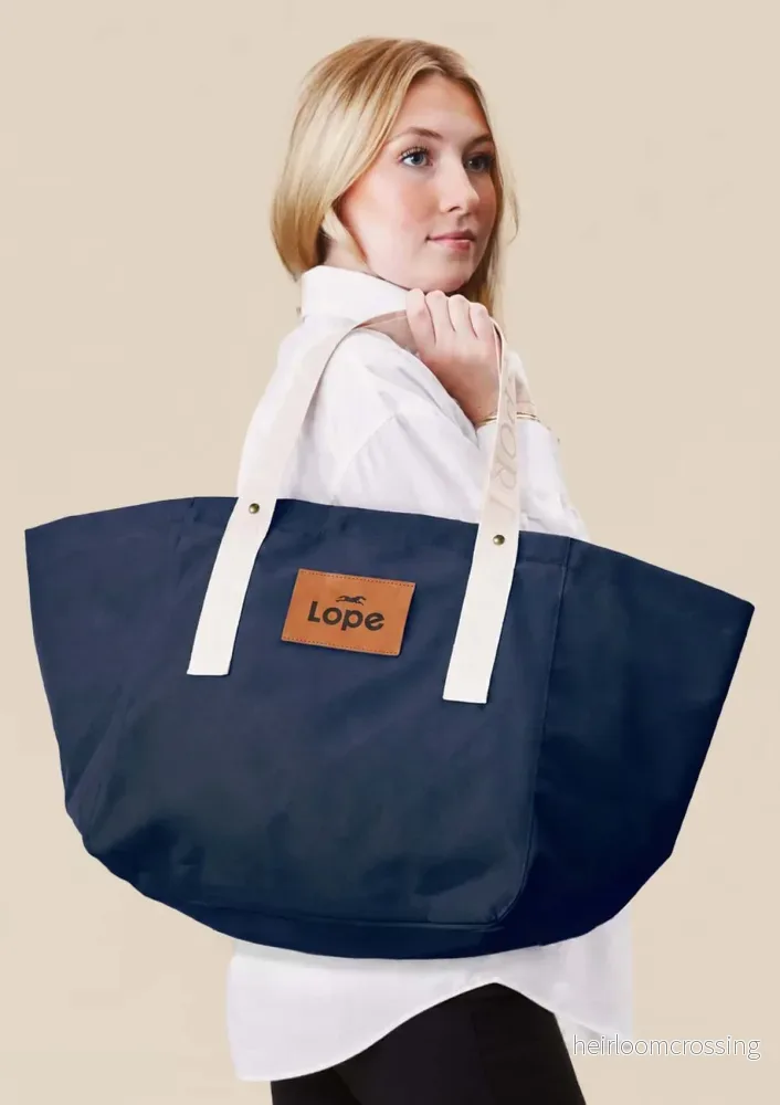 Lope Tote Bag Midnattsblå stallväska