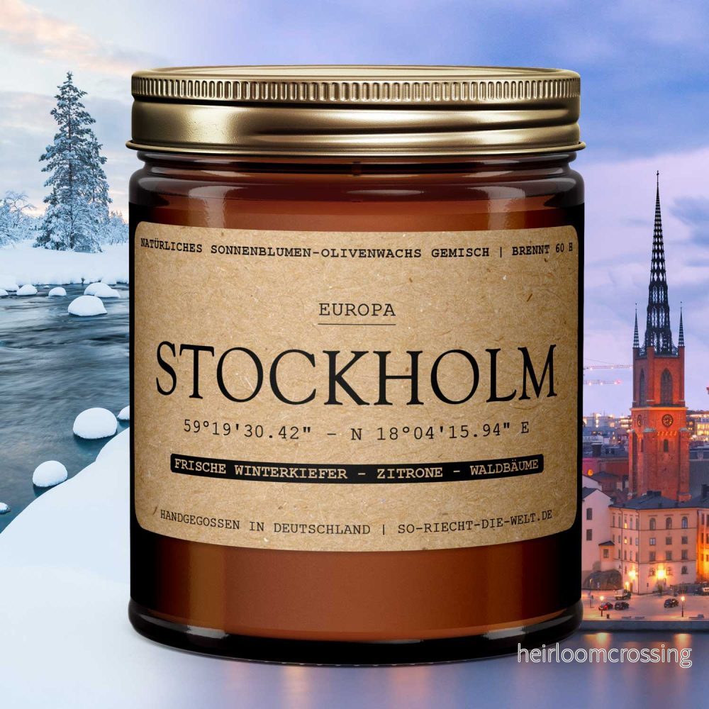 Stockholm Doftljus – Frisk Vintergran | Citron | Skogsträd Stockholm Doftljus – Frisk Vintergran | Citron | Skogsträd