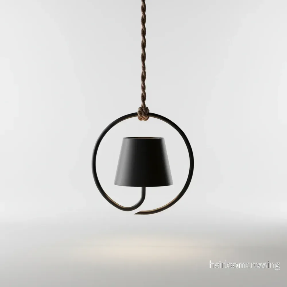 Uppladdningsbar LED hängande lampa - LumiHalo - Bild 2