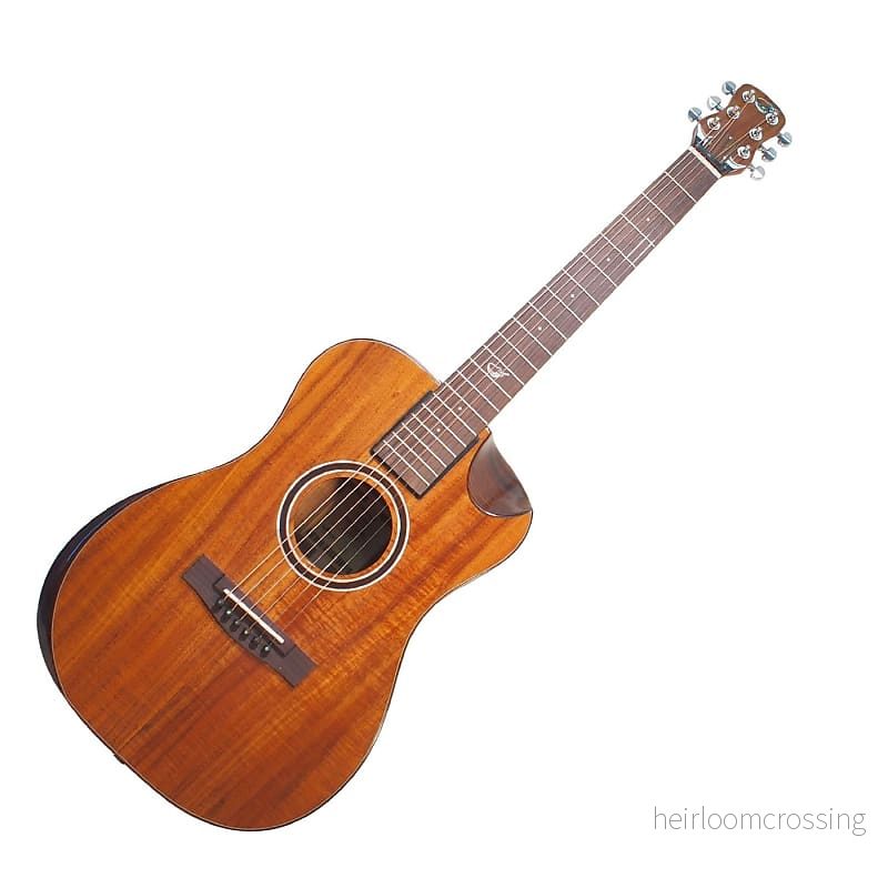 Journey Instruments OF882C First Class – Grand Auditorium resgitarr i helmassiv gran med Cutaway - Bild 2