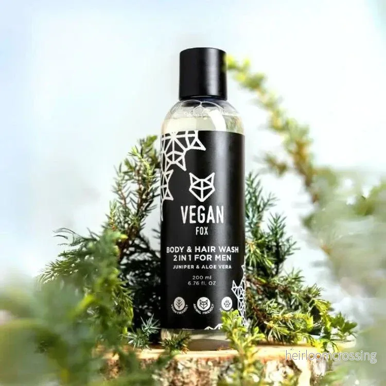 2in1 Schampo & Duschtvål för Män – 200 ml - Bild 2
