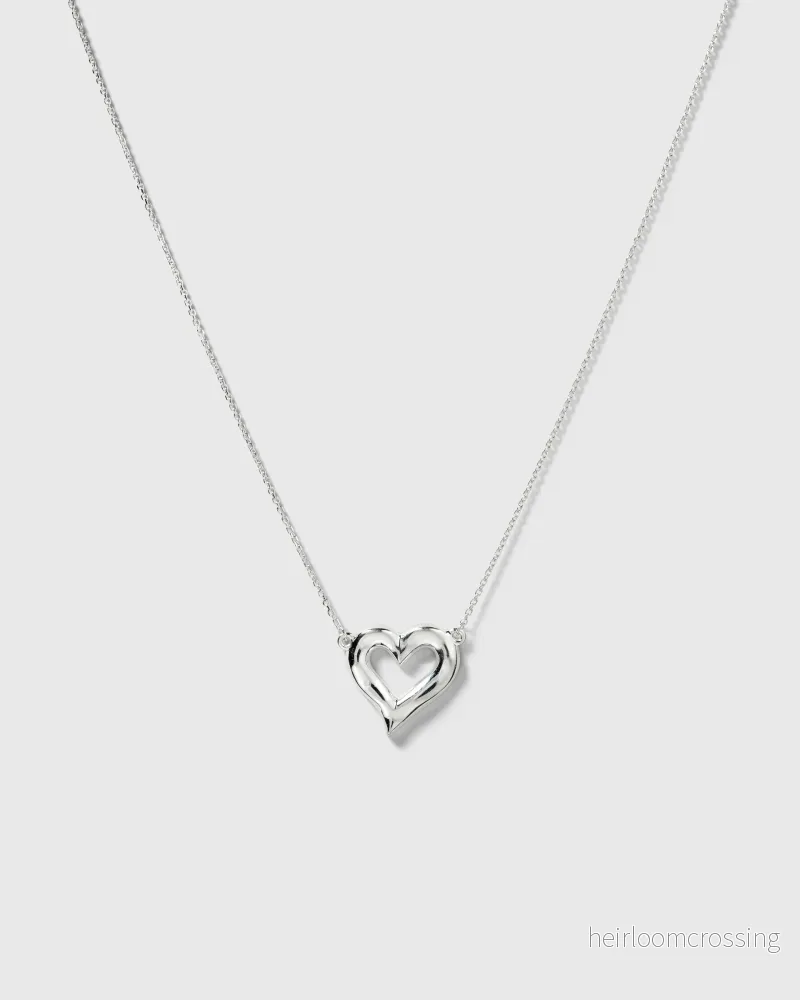Puff Heart Necklace
