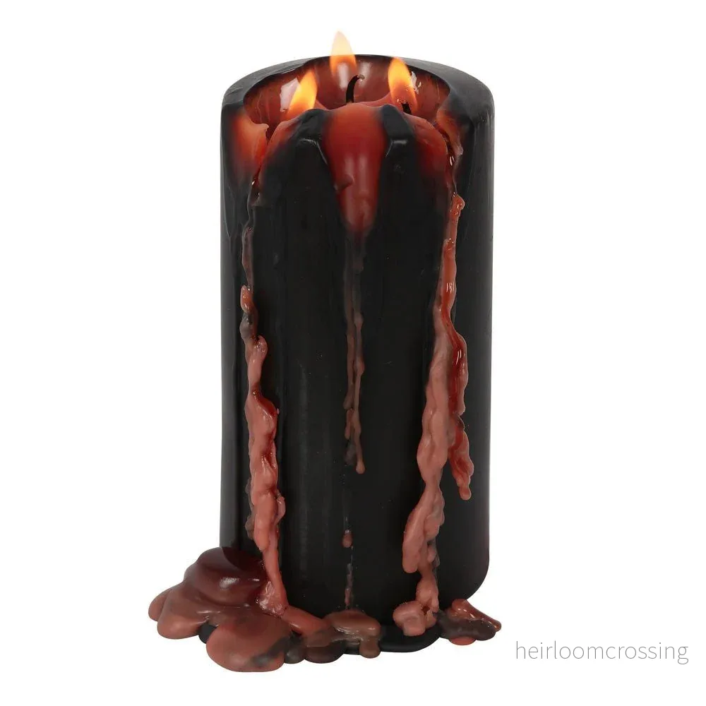 Large Vampire Blood Pillar Candle - Bild 3