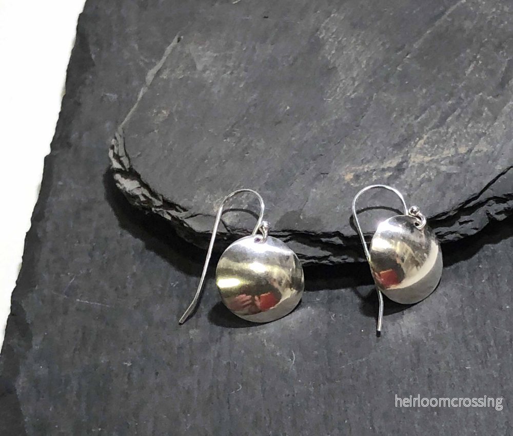 Handgjorda silverörhängen Lena