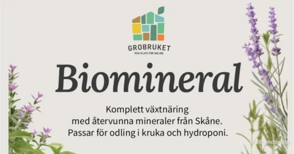 Biomineral Hydroponisk Näring - Koncentrerad Växtnäring För Alla Odlingstyper, miljövänlig! - Bild 3
