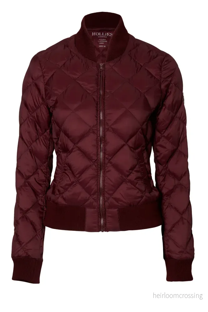 HOLLIES Jody Dunjacka Burgundy