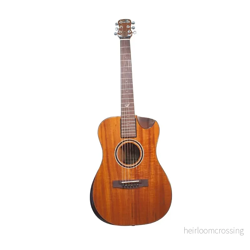 Journey Instruments OF882C First Class – Grand Auditorium resgitarr i helmassiv gran med Cutaway - Bild 3