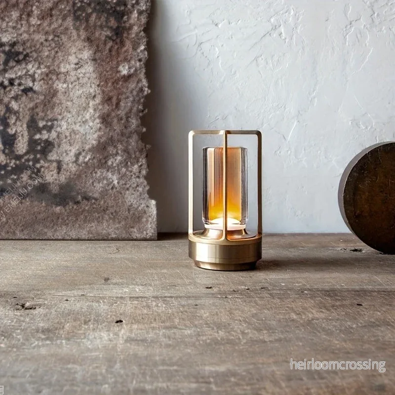 Bordslampa i japansk stil med LED-touch – ZenLight - Bild 3
