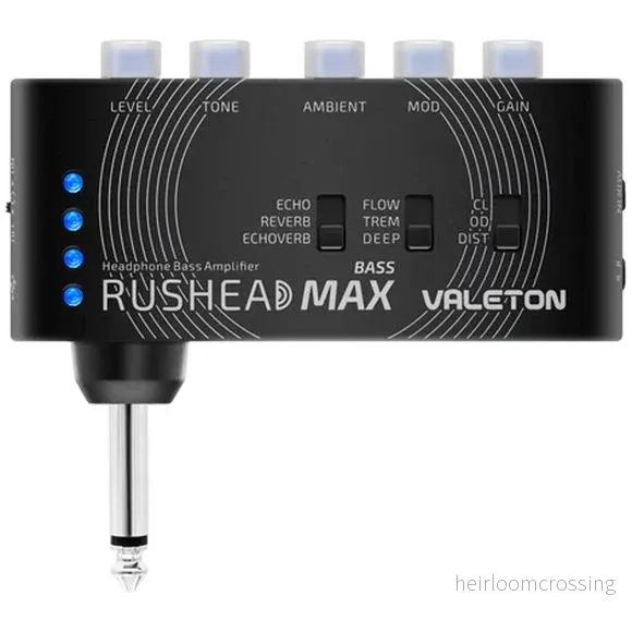RH-101 Rushead Max Bass hörlursförstärkare RH-101 Rushead Max Bass hörlursförstärkare