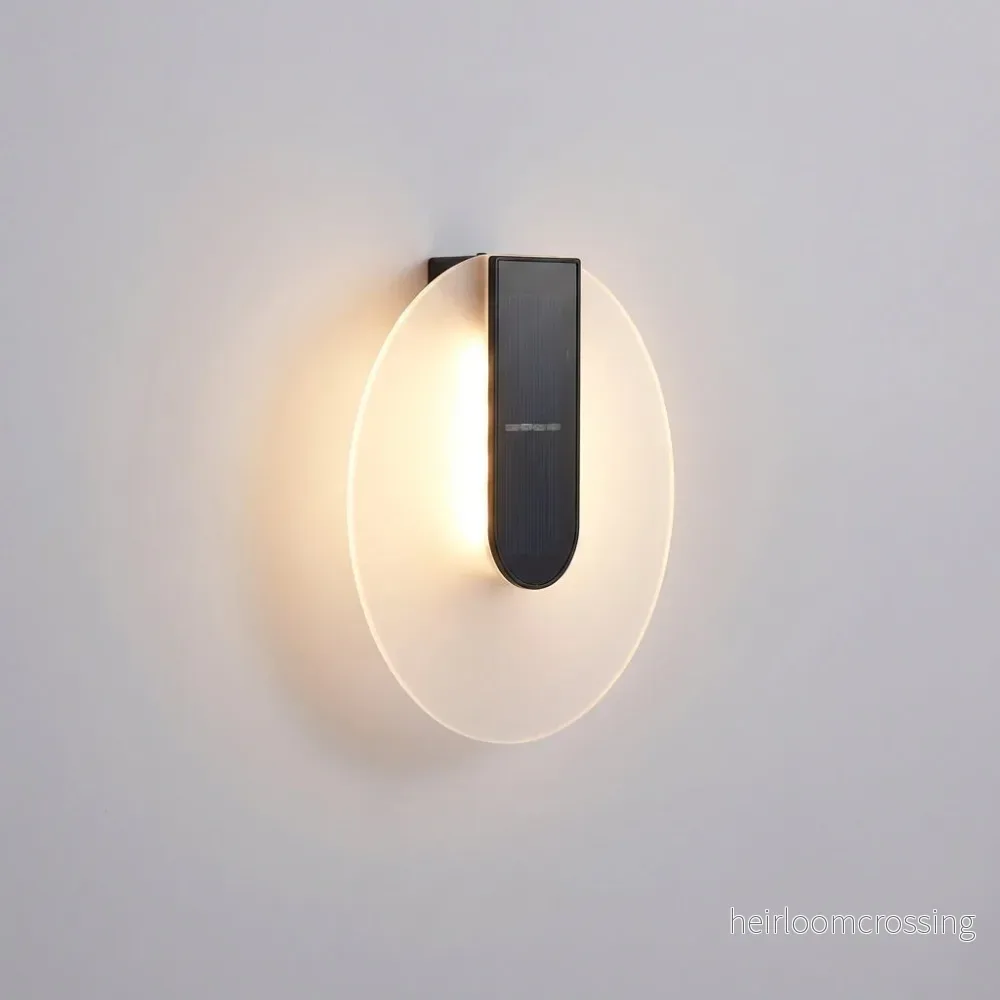 Modern rund vägglampa - Solenyx - Bild 2