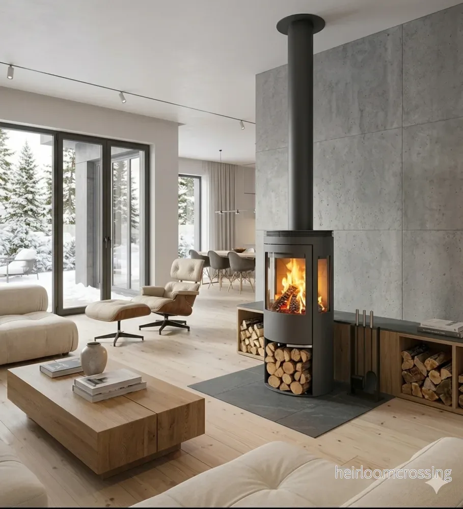 Braskamin Sveaflame KE 3010 vedfack WellDone - Bild 2