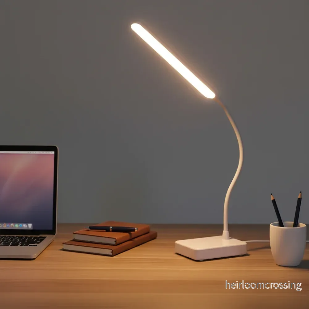 Återuppladdningsbar bordslampa i ABS – BendLume