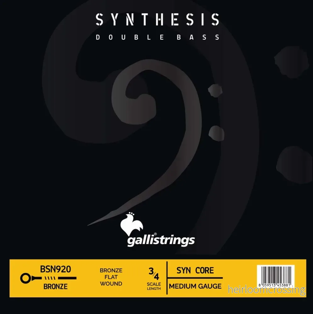 Synthesis kontrabas – syntetisk och brons - Bild 2