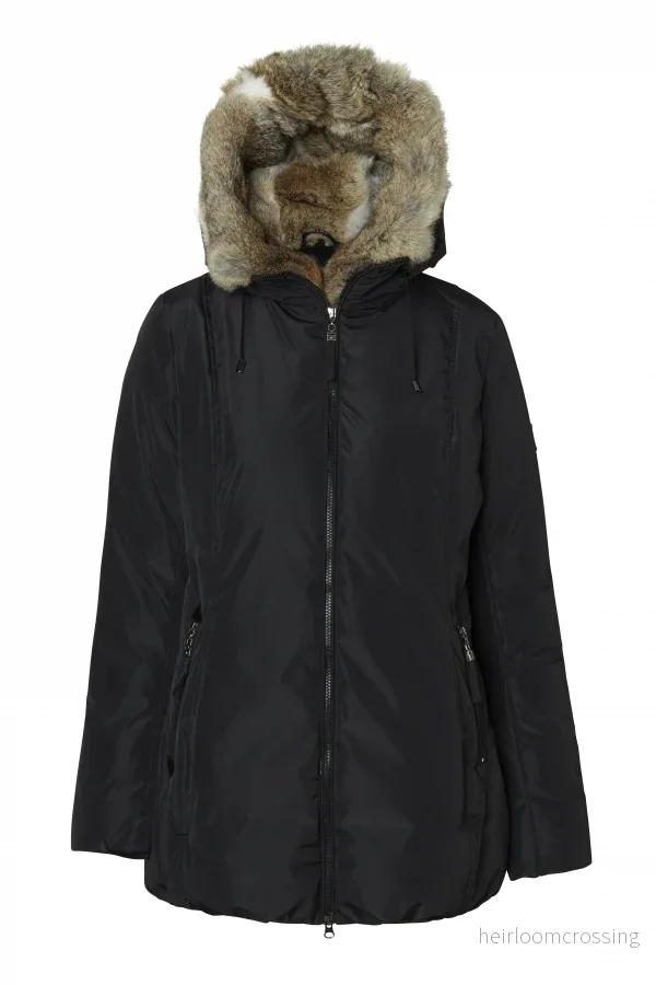 HOLLIES Maryland Dunjacka Svart