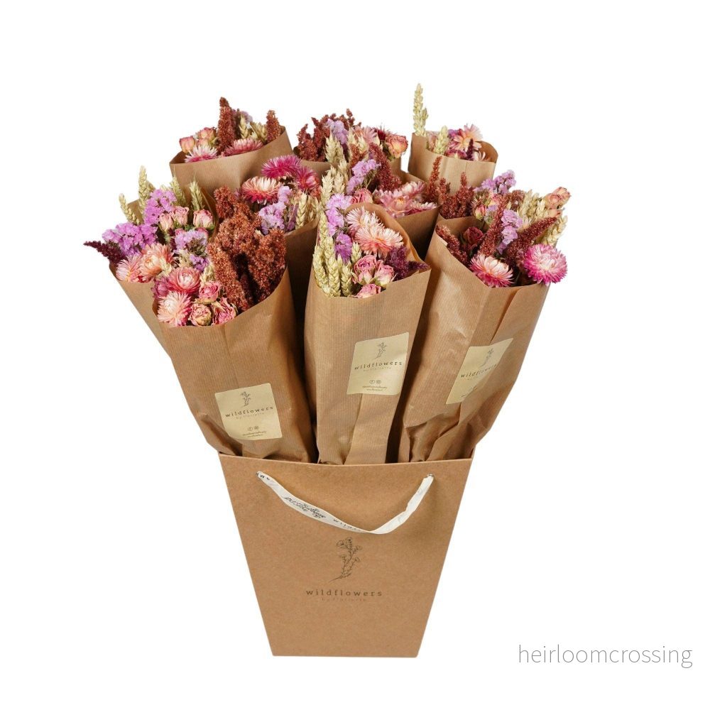Torkade blommor - Market More - Rosa - Bild 3