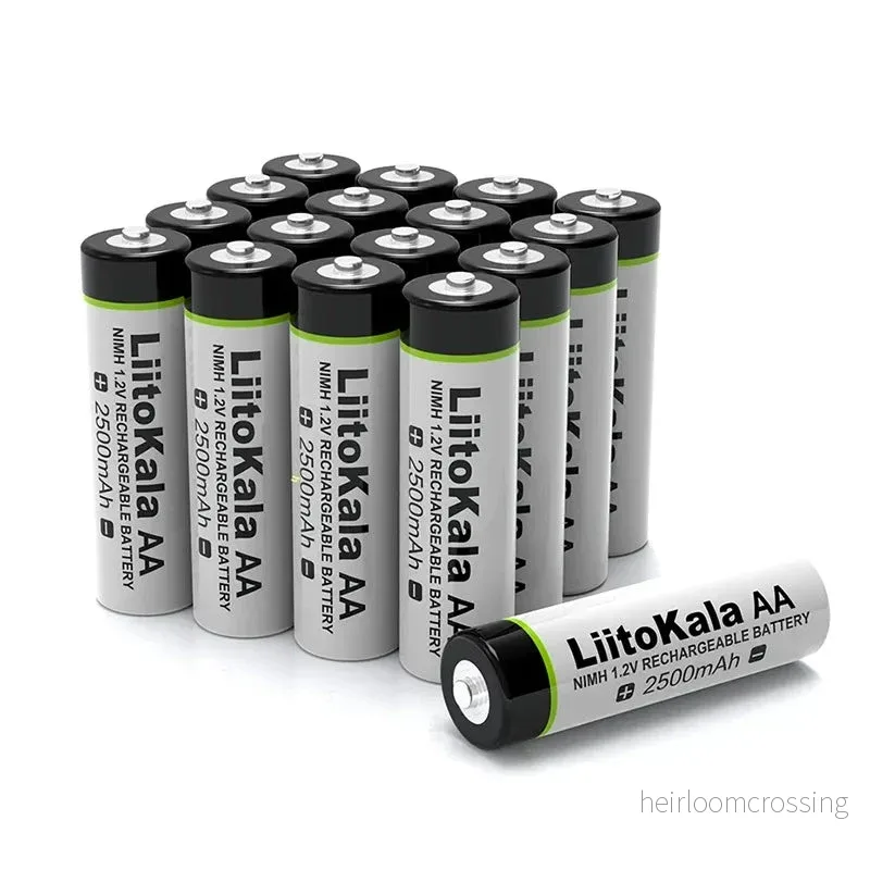 LiitoKala AA2500 Uppladdningsbart AA-Batter LiitoKala AA2500 Uppladdningsbart AA-Batter