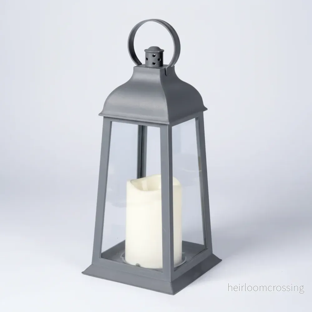 LED-ljuslykta med glas - PorchAura - Bild 2