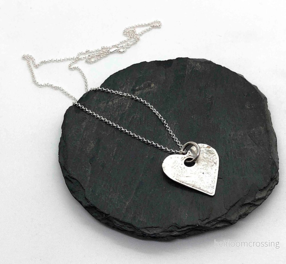 Silverhalsband med paisley-mönster nr 1 - Bild 3