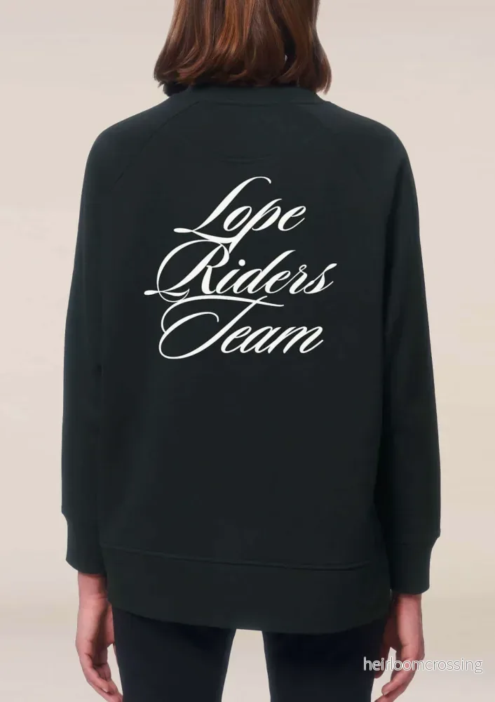 LOPE LEISURE SWEATSHIRT-BLACK LOPE LEISURE SWEATSHIRT-BLACK