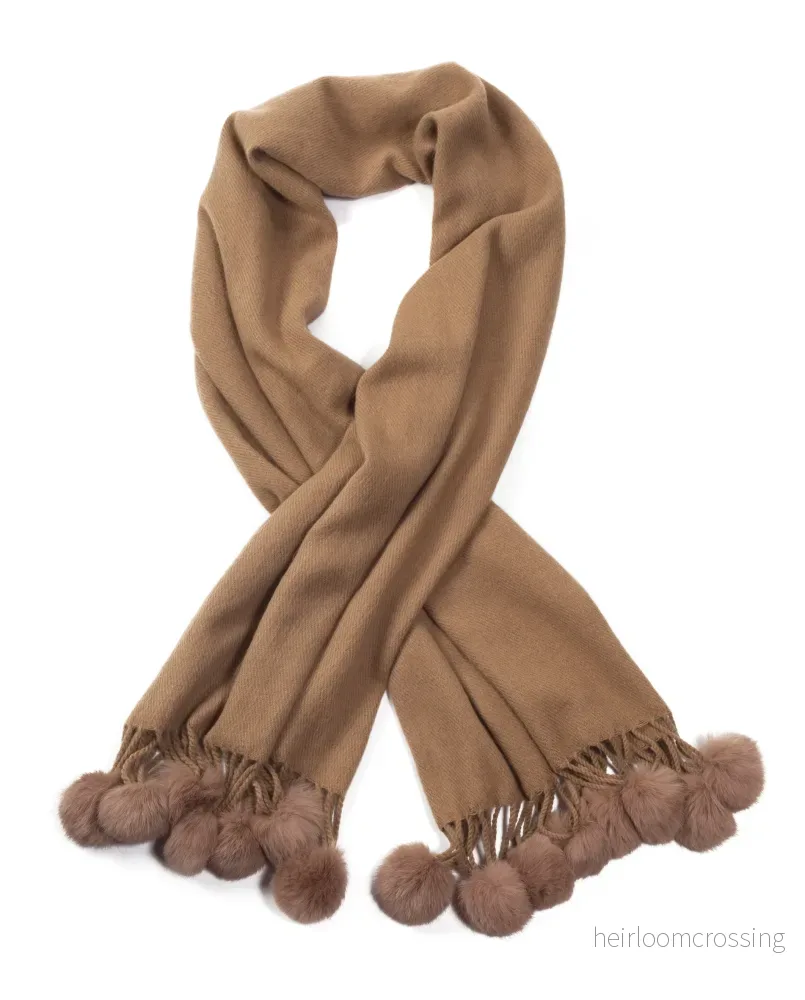Shawl Rabbit Beige Shawl Rabbit Beige