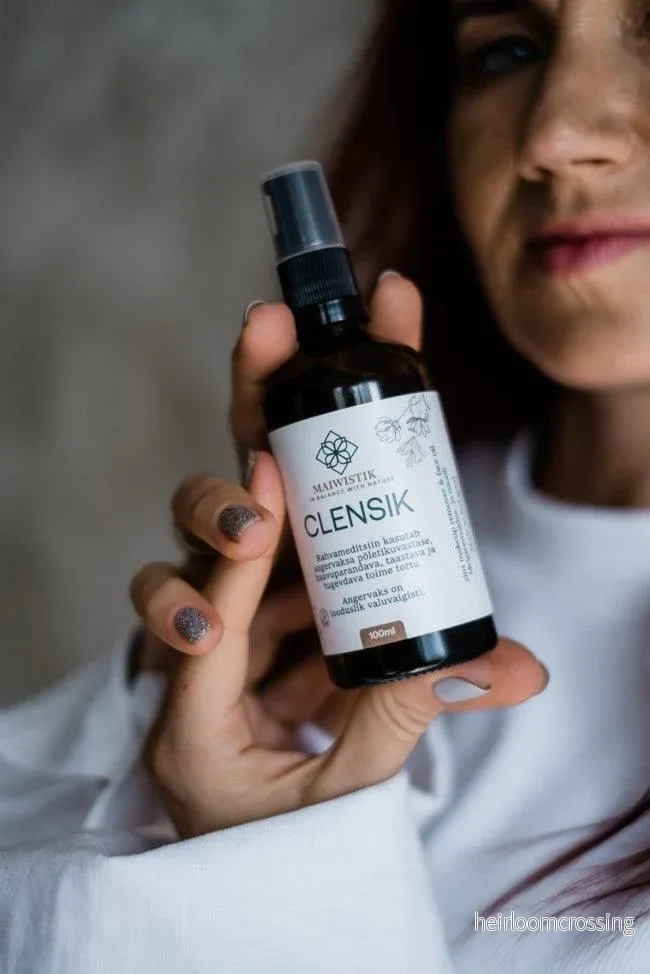CLENSIK Make-up Removal Oil med örter 100ml - Bild 2