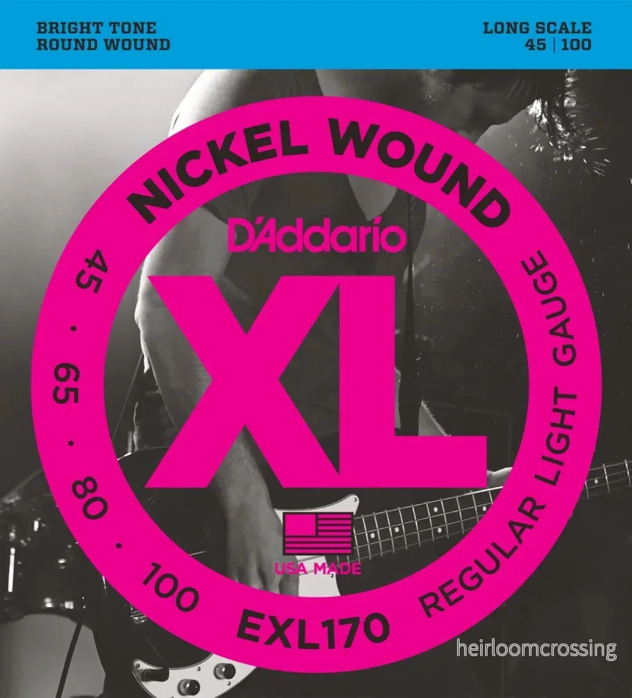 XL Nickel Wound - 4-strängsset - Long Scale - Bild 2