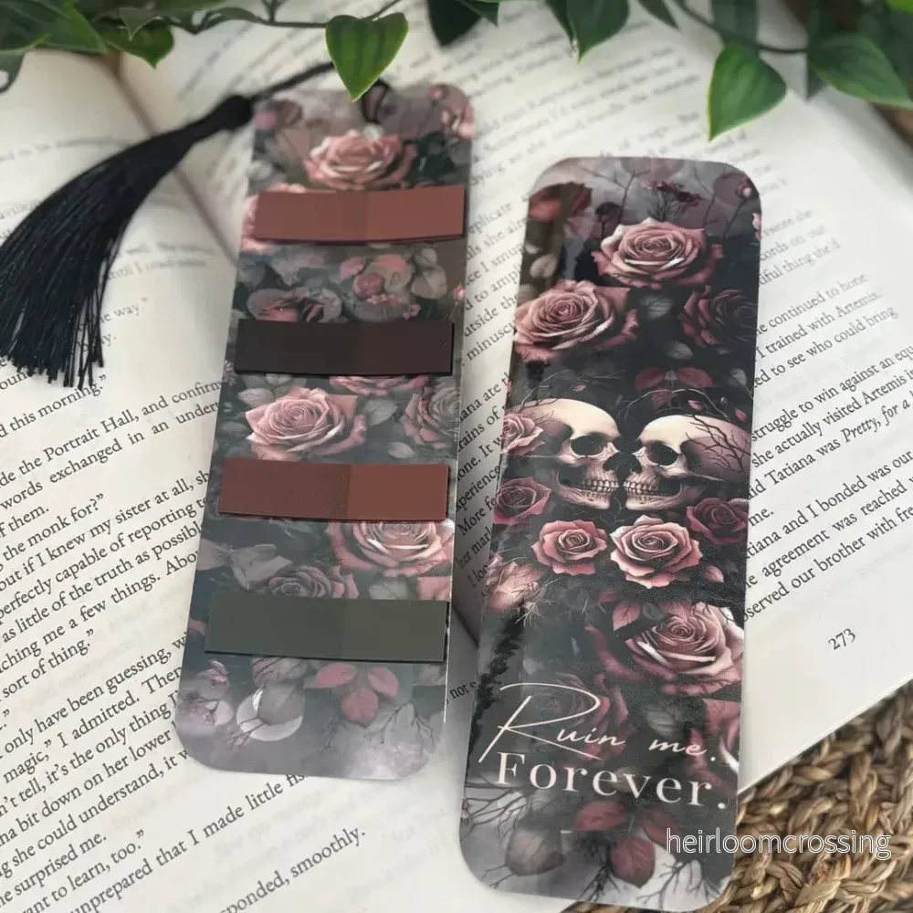 Bookmark With Stickers – Ruin Me Forever