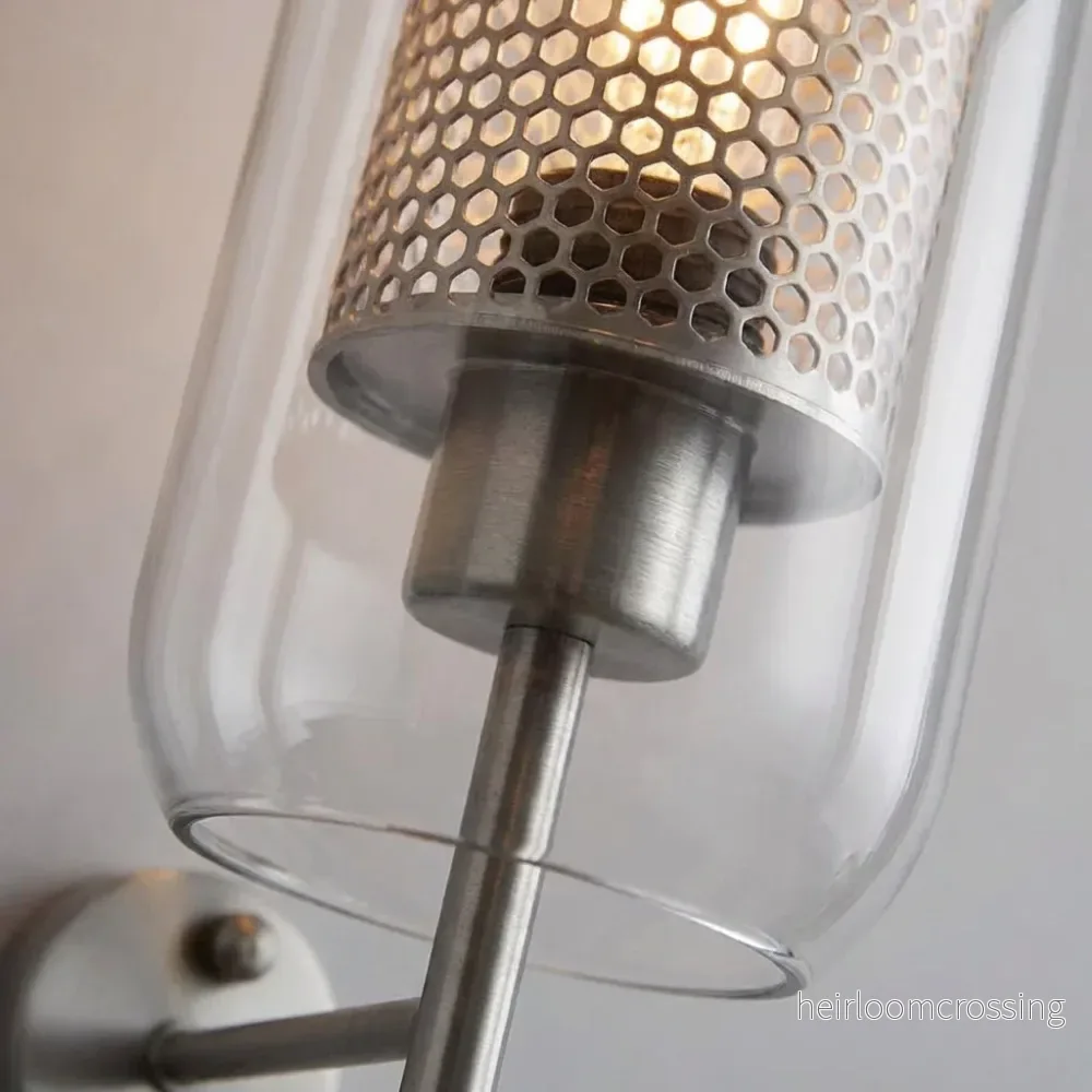 Modern vägglampa i glas - Glasierra - Bild 3
