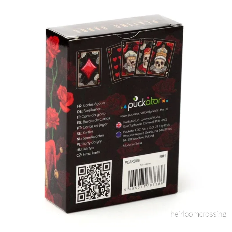 Skulls & Roses Playing Cards - Bild 2