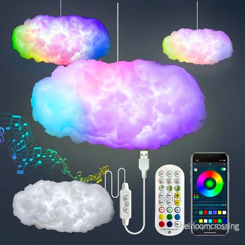 Moln Blixlampa med musik och färg – Nimbuson - Bild 3