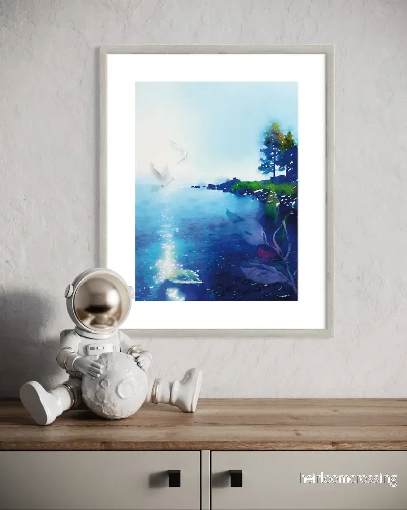 Närvarons tid – Giclée Fine Art Print - Bild 3