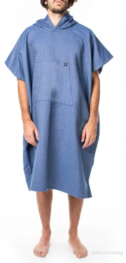 Badponcho Ericeira – Blå
