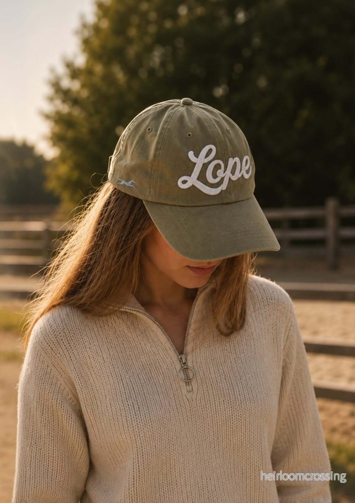 LOPE HERITAGE KEPS -ARMY GREEN