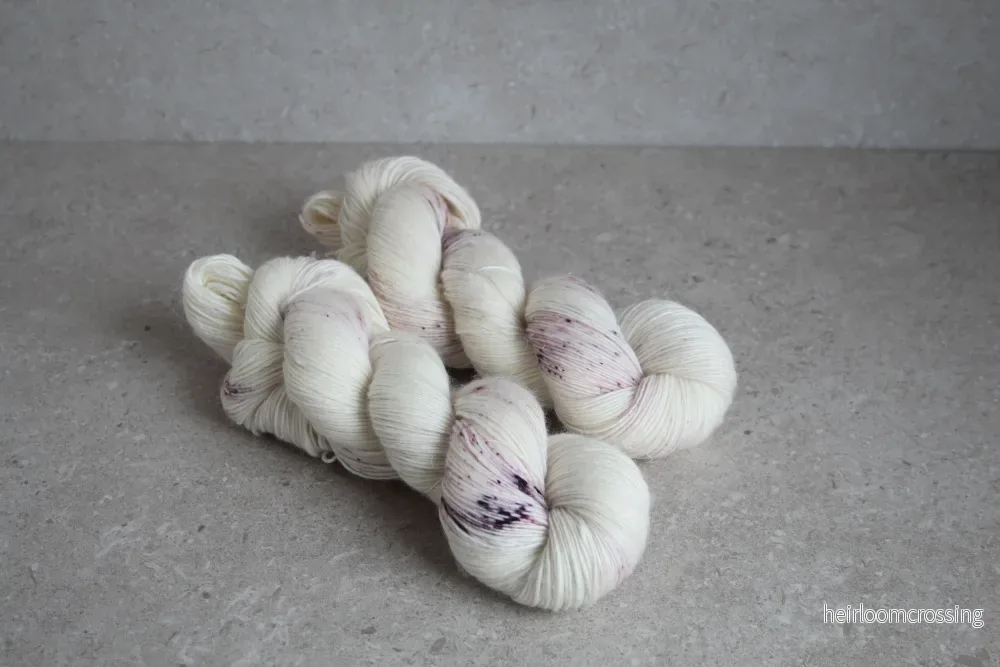 Floras Merino Linen Heather sprinkles